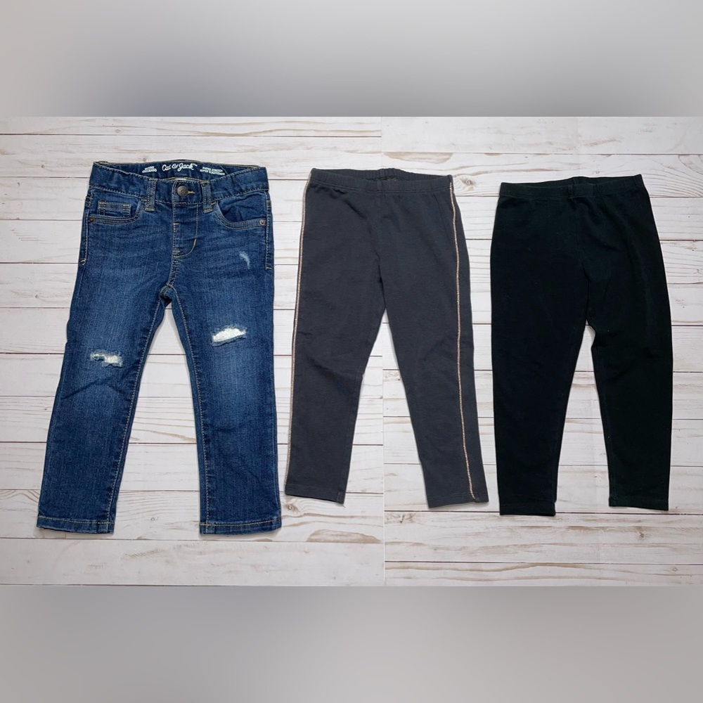 Cat&Jack and OshKosh Toddler Girls Pants
